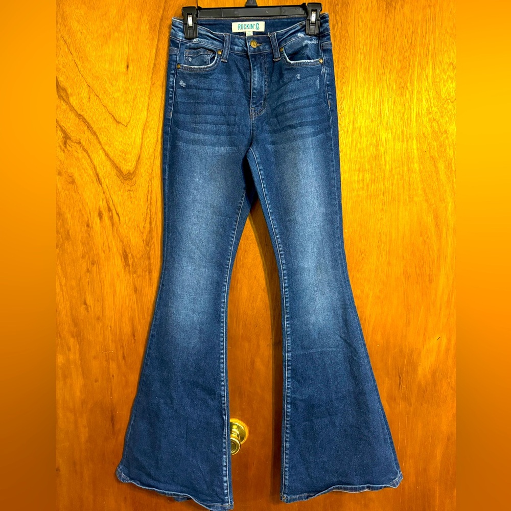 Rocking C Flare Jeans
